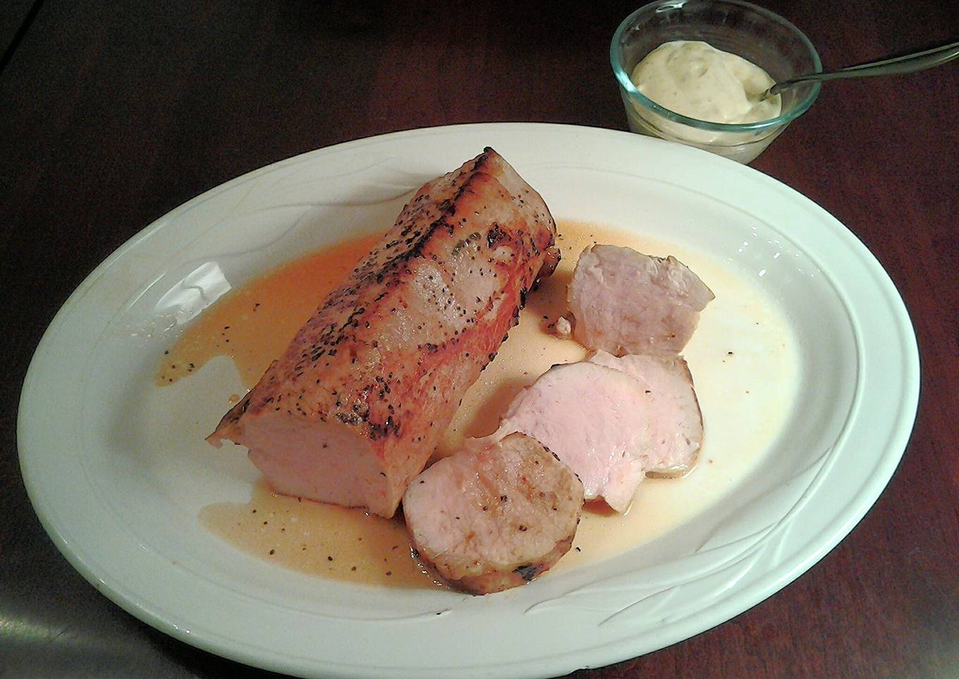 Teriyaki Pork Tenderloin, cooked Sous – Vide