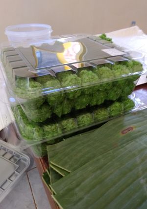 Foto resep Tape ketan hijau daun katuk