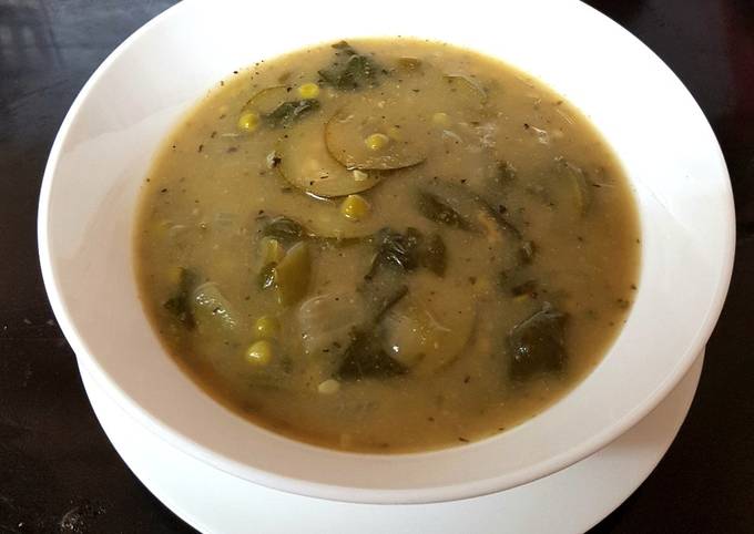 Easiest Way to Prepare Super Quick Homemade My Greens Soup 😋