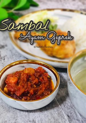 Gambar Sambal Ayam Geprek 🇮🇩