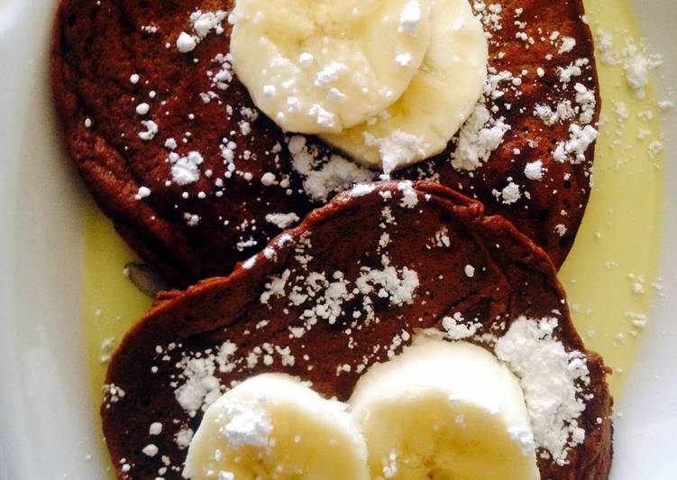 Easiest Way to Prepare Speedy Banana Cacao Pancakes