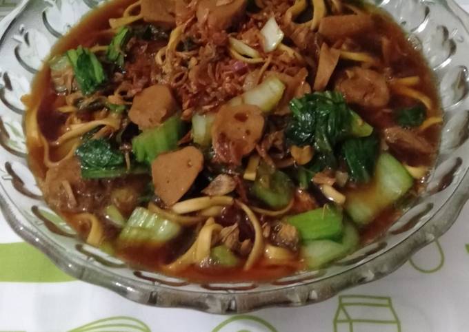 Resep Mie Kuah Kecap Oleh Nining Mamalouis Cookpad
