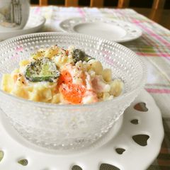 Mild Potato Salad with Milk A picture of Mild Potato Salad with Milk.