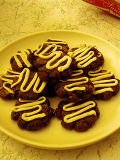 A picture of Chocolate Surprise Cookies.