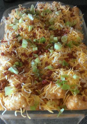 A picture of Tater Tot Casserole.