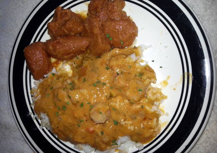 How to Make Quick The easiest shrimp etouffee