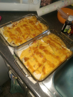 A picture of Enchiladas.