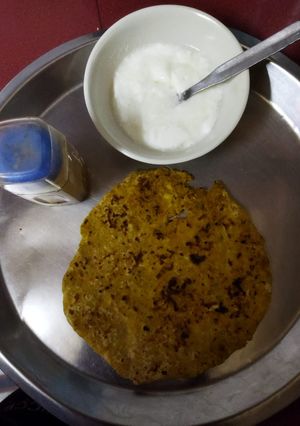 A picture of Leftover Gobhi Sabji ka Paratha.