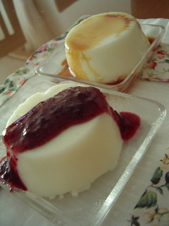 A picture of Panna Cotta in 5 minutes.