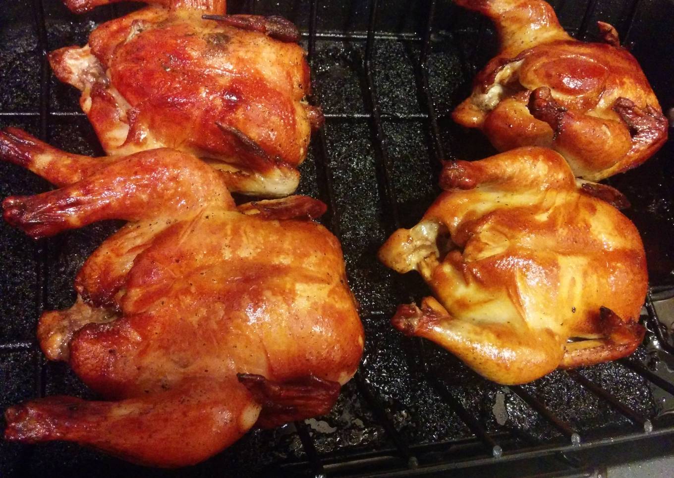 Brown sugar game hens