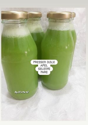 Foto resep Pressed Juice Apel,Seledri,Pare