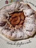 Torta di sfoglia e mele