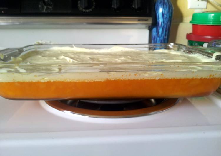 Steps to Make Super Quick Homemade Fruity Orange Jello