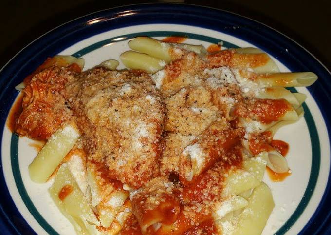 Crockpot Chicken Parmigiana.