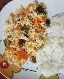 Escabeche con arroz