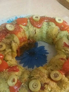 Una foto de Pastel de brócoli