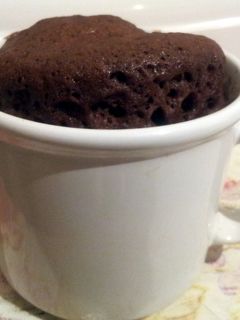A picture of Easy Mug cake.