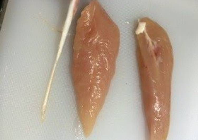 Recipe of Award-winning How To Easily Remove the Sinew from Chicken Tenders