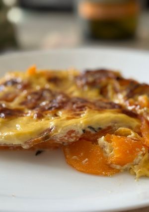 Une photo de Gratin de Patates Douces