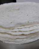 Tandalachi Bhakri (Rice flour Bhakri)
