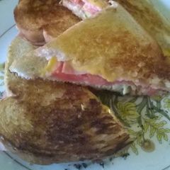 A picture of Grilled Ham & Cheese Sandwich.