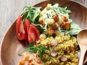 A picture of curry pilaf