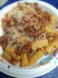 Rigatoni and Sauce