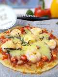 Prata Bread Cheese Pizza