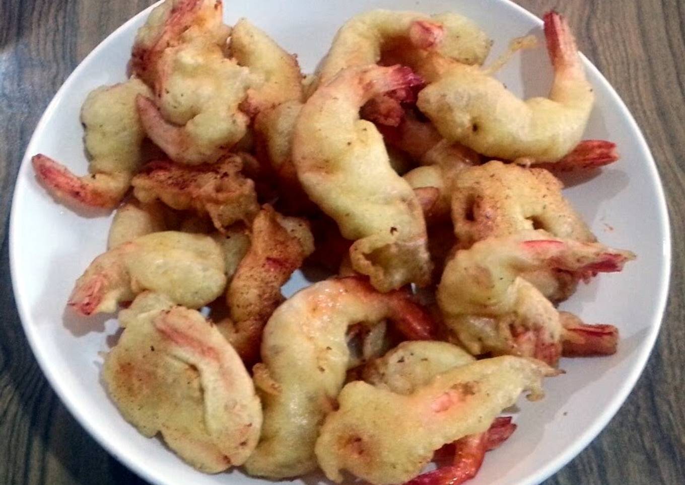 Deep fried shrimp
