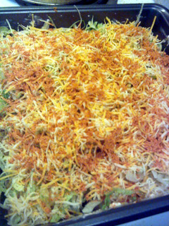 A picture of Taco Dip.