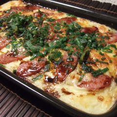 Easy and Delicious Yamaimo Yam Gratin A picture of Easy and Delicious Yamaimo Yam Gratin.