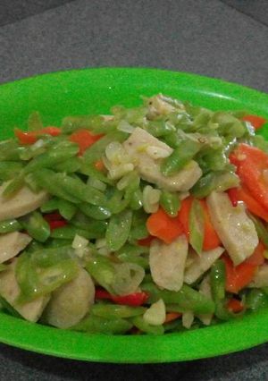 Foto resep Tumis buncis wortel baso