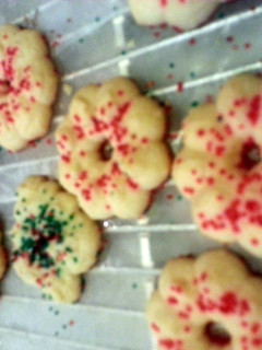 A picture of Cookie Press Cookies.
