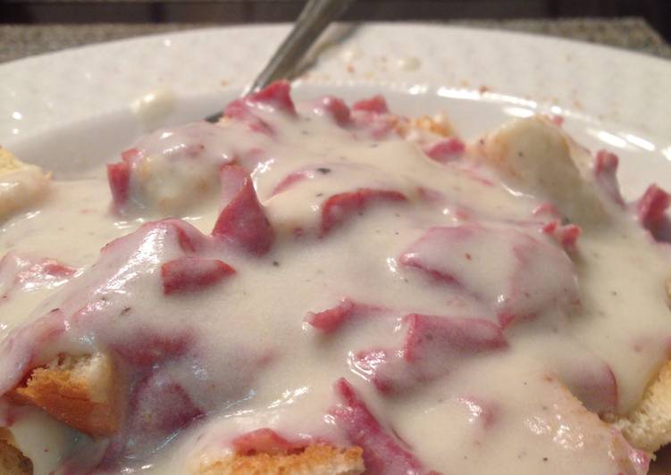 Step-by-Step Guide to Prepare Favorite Chipped Beef On Toast