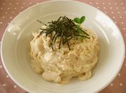 A picture of fish egg pasta