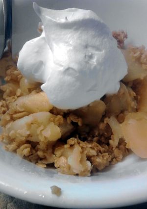 A picture of Fool Proof Apple Crisp.
