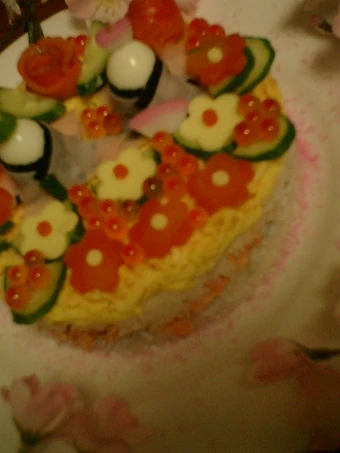 Simple Way Prepare Recipe Hina Matsuri Sushi Cake that is Awesome, Appealing}