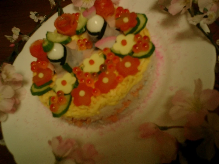Simple Way Prepare Recipe Hina Matsuri Sushi Cake that is Awesome, Appealing}