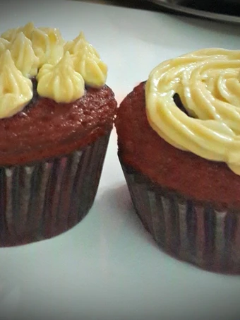 Easy Way Make Red Velvet Cupcake the Delicious Makes you drool