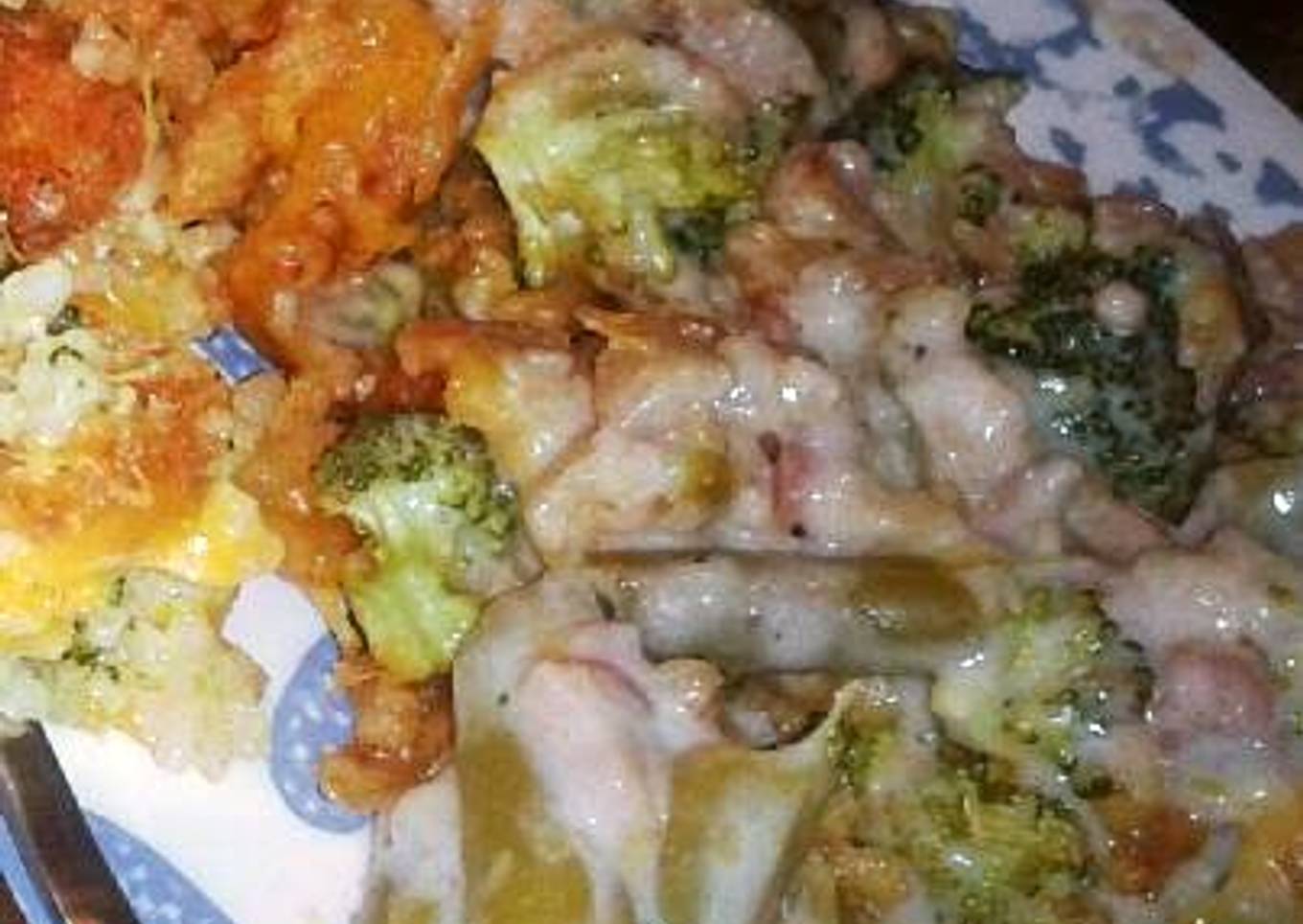 Green Bean and Broccoli Casserole