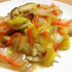 ☆ Easy ☆ Cod and Vegetables in Ankake Sauce A picture of ☆ Easy ☆ Cod and Vegetables in Ankake Sauce.