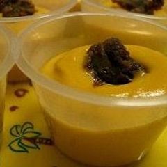 A picture of Light and Airy Kabocha Squash Pudding.