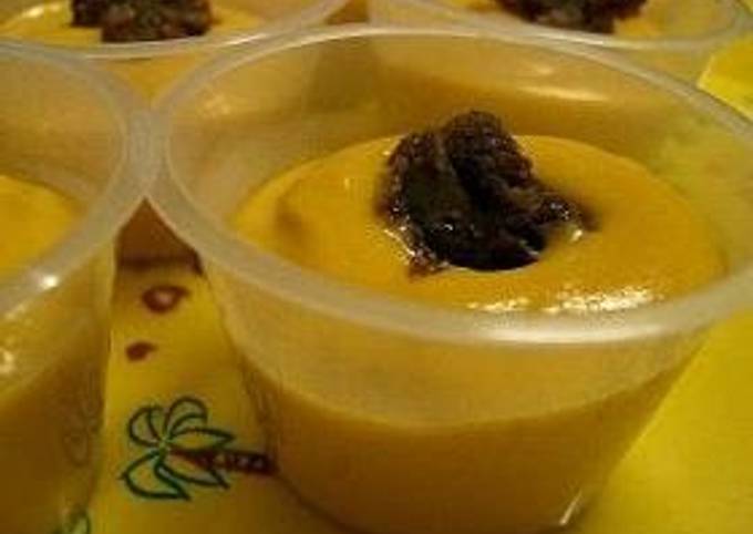 Light and Airy Kabocha Squash Pudding