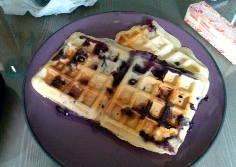 Step-by-Step Guide to Prepare Homemade Waffles made easy :)