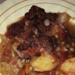 A picture of Beef stew.