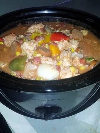 Easy Way Prepare LOW CALORIE Chicken sausage &amp; chicken gumbo the Perfect Makes you drool