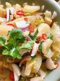 Thai Style Spicy Salad Eat with Boiled Rice •Street food |ThaiChef Food