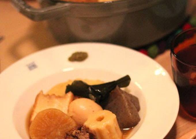 Meltingly Soft and Tender Beef Tendon Oden