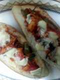 Chilli pepper crab meat sandwich