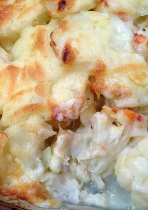 A picture of Cauliflower Cheese And Potato.